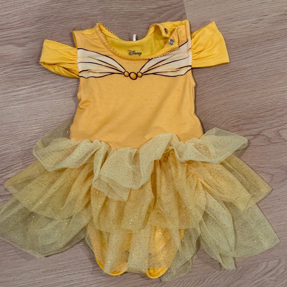 Posh Peanut Yellow Sparkle Tutu Dress - Disney Inspired